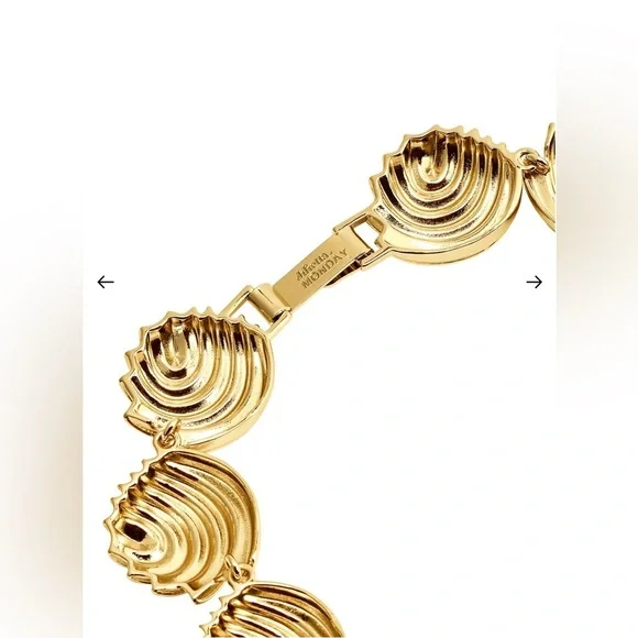 Monday Swimwear Cayman Necklace Gold - Picture 4 of 8